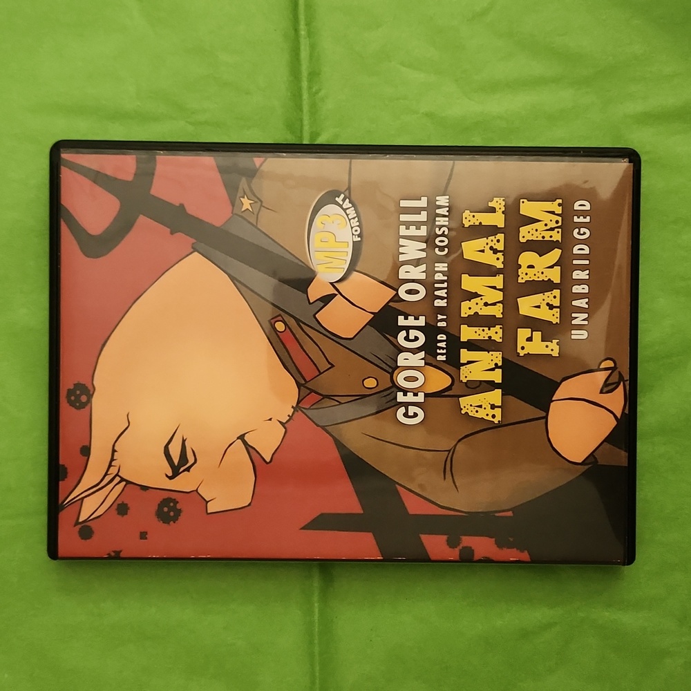 George Orwell's- Animal Farm 1 CD Audiobook